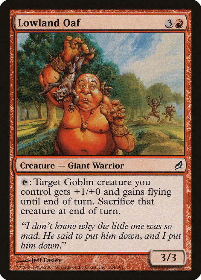 Lowland Oaf [Lorwyn] | Game Haven TX