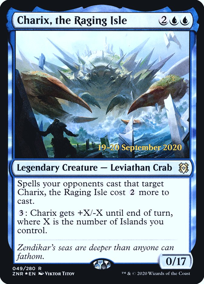 Charix, the Raging Isle [Zendikar Rising Promos] | Game Haven TX