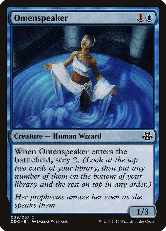 Omenspeaker [Duel Decks: Elspeth vs. Kiora] | Game Haven TX