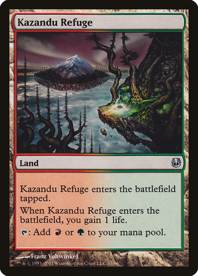 Kazandu Refuge [Duel Decks: Ajani vs. Nicol Bolas] | Game Haven TX