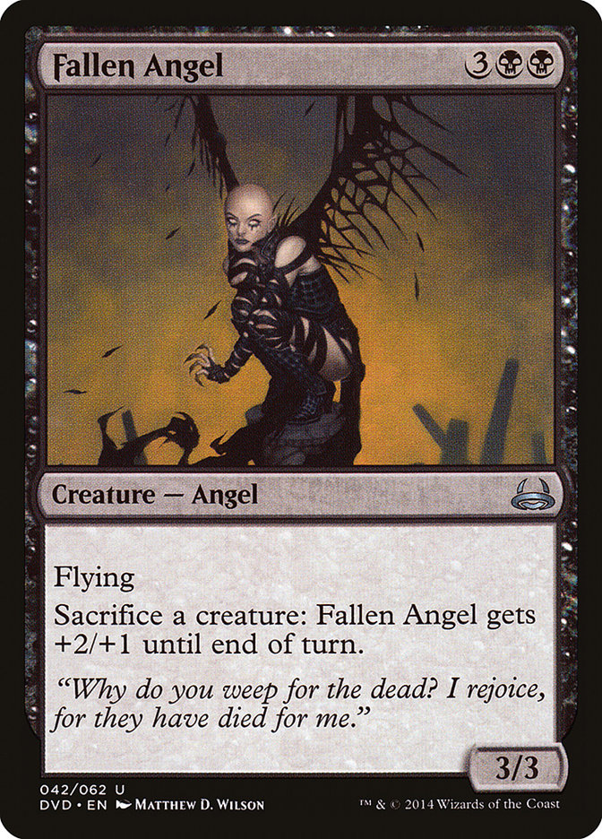 Fallen Angel [Duel Decks Anthology: Divine vs. Demonic] | Game Haven TX