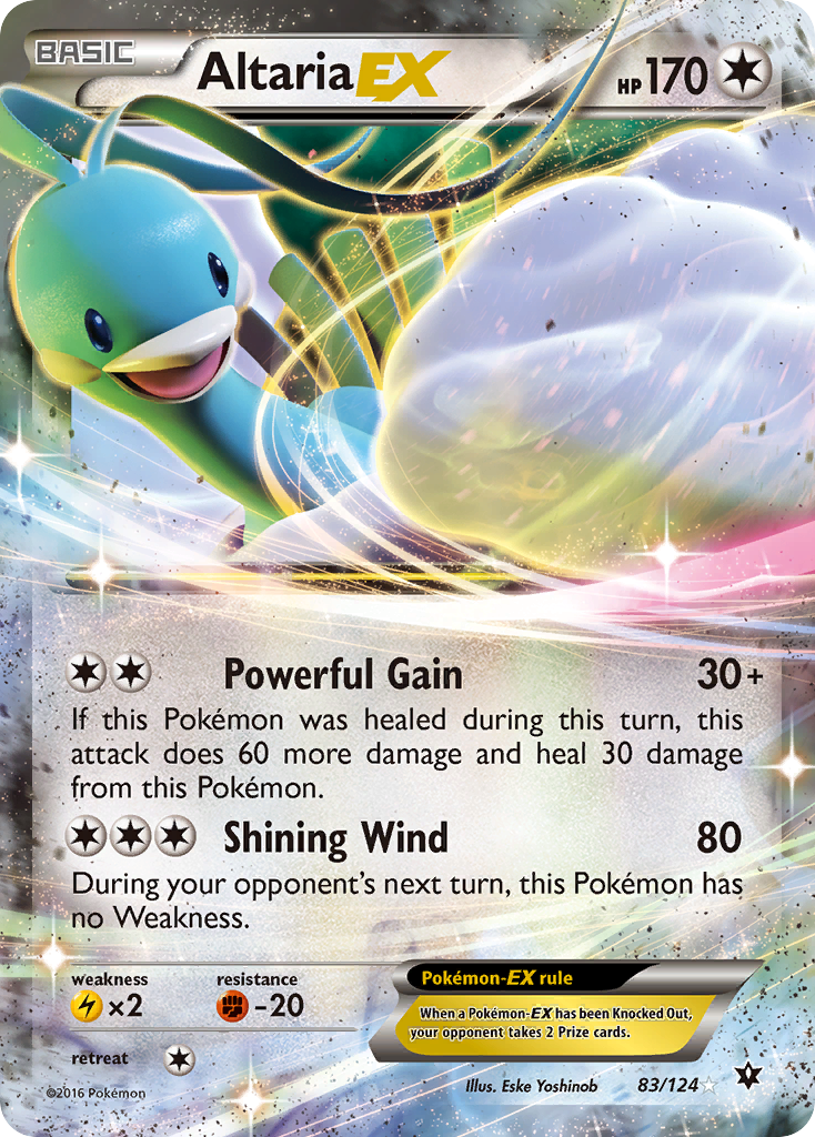 Altaria EX (83/124) [XY: Fates Collide] | Game Haven TX