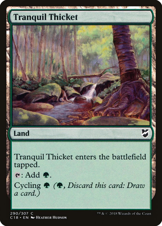 Tranquil Thicket [Commander 2018] | Game Haven TX