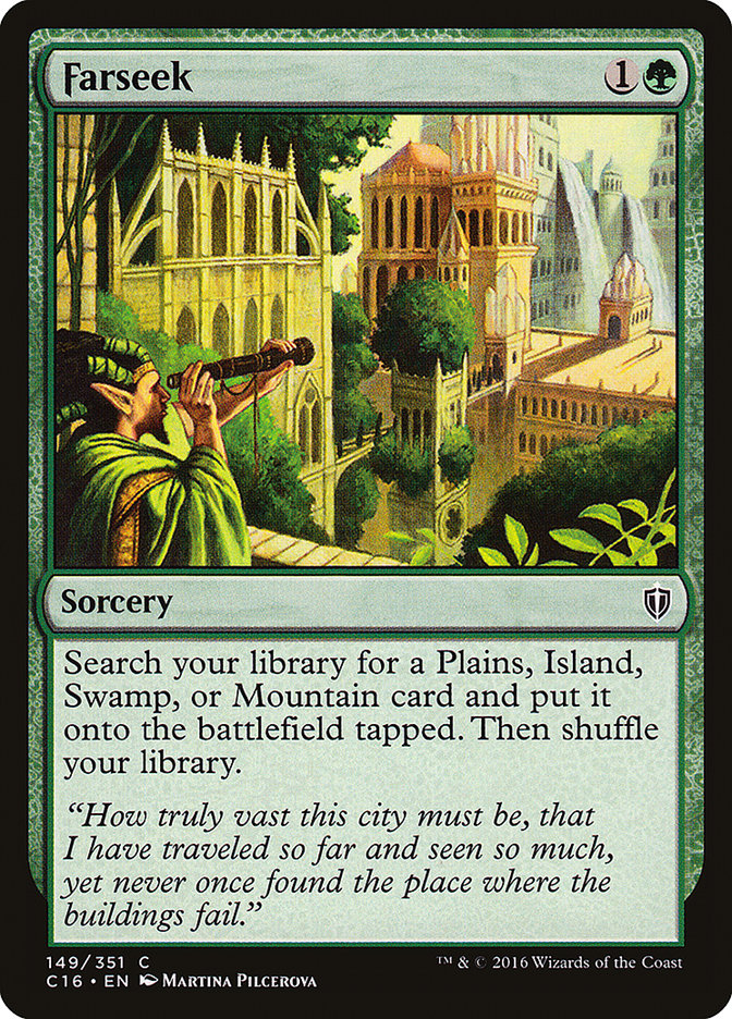 Farseek [Commander 2016] | Game Haven TX