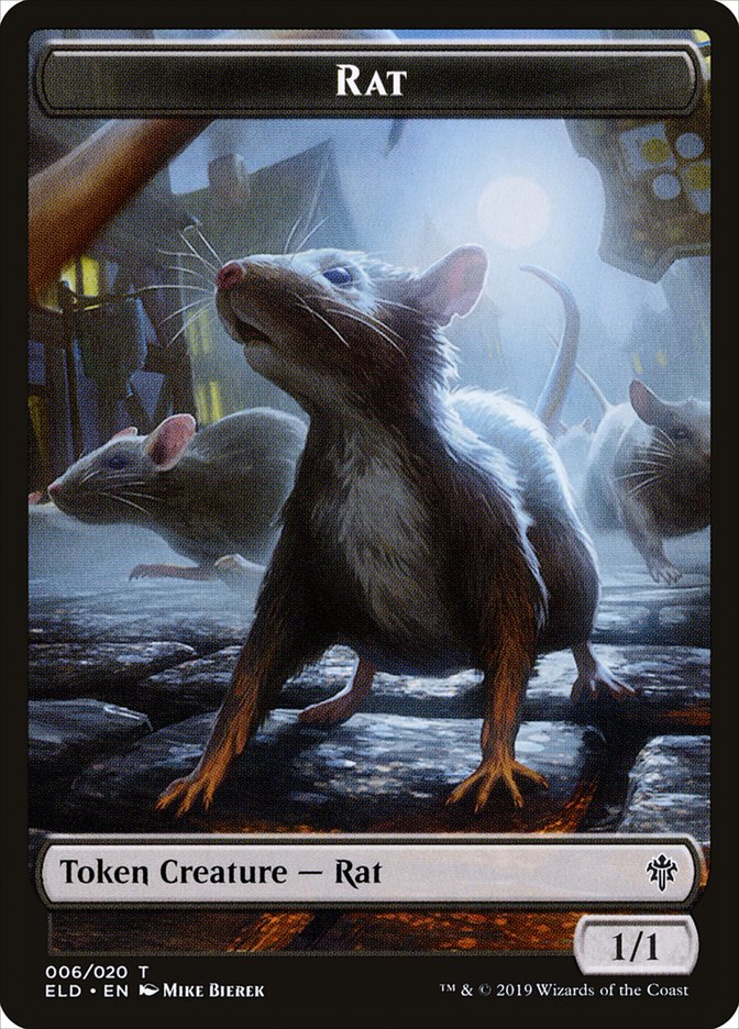 Rat Token [Throne of Eldraine] | Game Haven TX