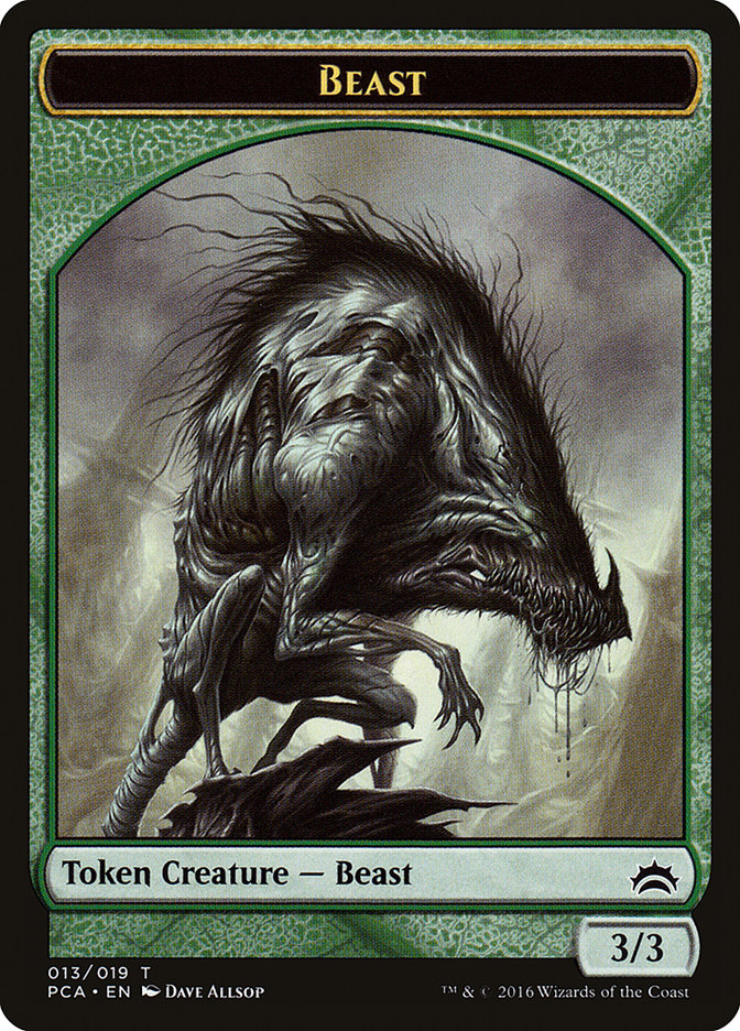 Beast [Planechase Anthology Tokens] | Game Haven TX