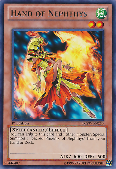 Hand of Nephthys [LCYW-EN260] Rare | Game Haven TX