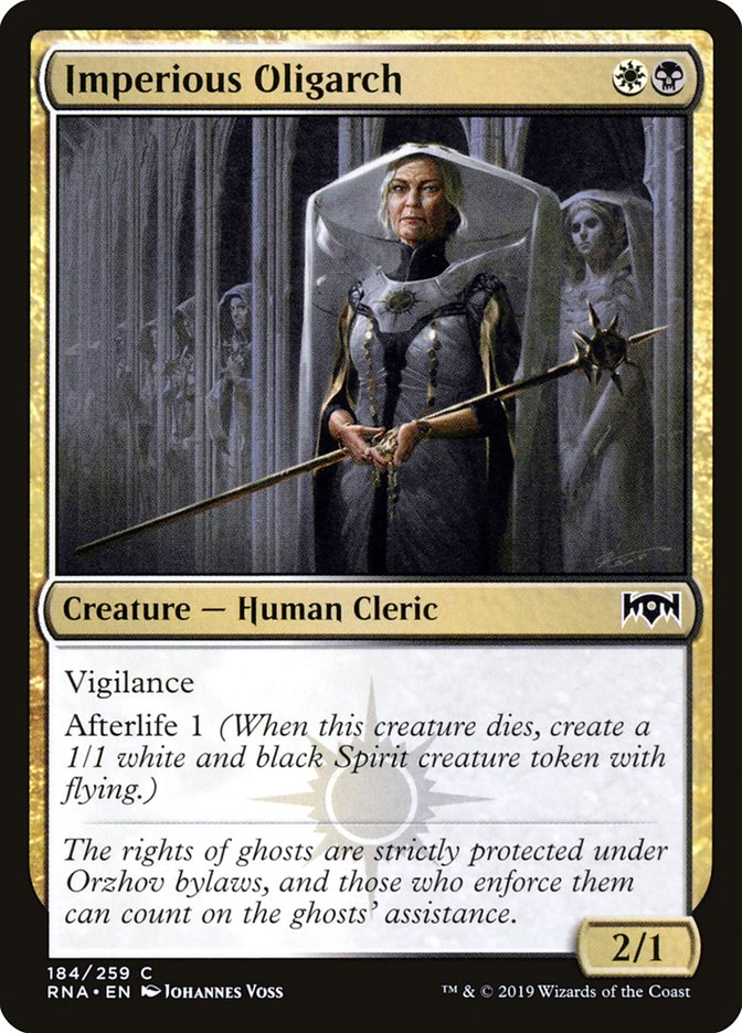 Imperious Oligarch [Ravnica Allegiance] | Game Haven TX