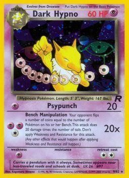Dark Hypno (9/82) [Team Rocket Unlimited] | Game Haven TX