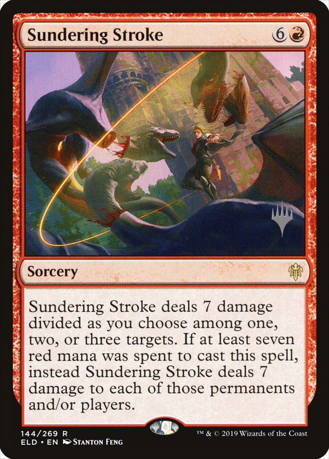 Sundering Stroke (Promo Pack) [Throne of Eldraine Promos] | Game Haven TX