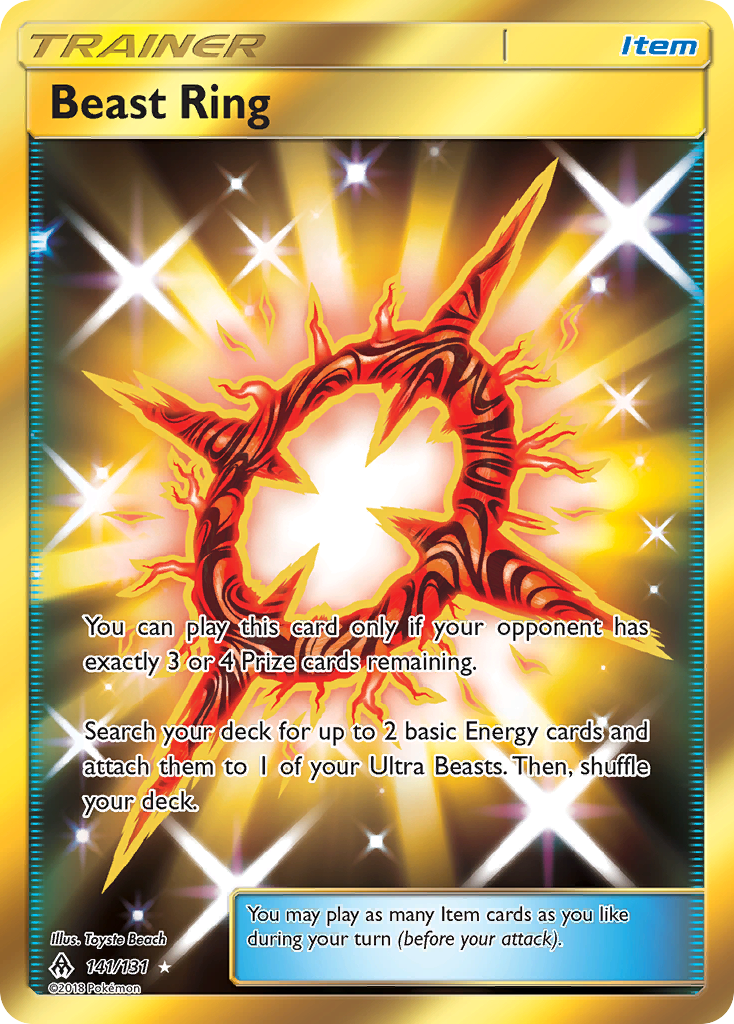 Beast Ring (141/131) [Sun & Moon: Forbidden Light] | Game Haven TX