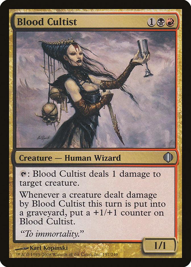 Blood Cultist [Shards of Alara] | Game Haven TX