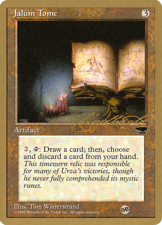 Jalum Tome (Leon Lindback) (SB) [Pro Tour Collector Set] | Game Haven TX