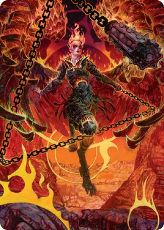 Zariel, Archduke of Avernus Art Card [Dungeons & Dragons: Adventures in the Forgotten Realms Art Series] | Game Haven TX