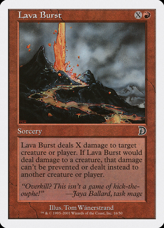Lava Burst [Deckmasters] | Game Haven TX
