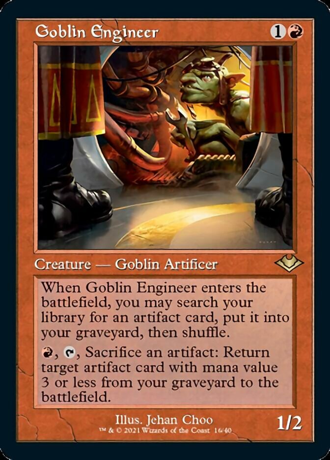 Goblin Engineer (Retro) [Modern Horizons 2] | Game Haven TX