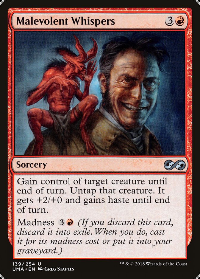 Malevolent Whispers [Ultimate Masters] | Game Haven TX