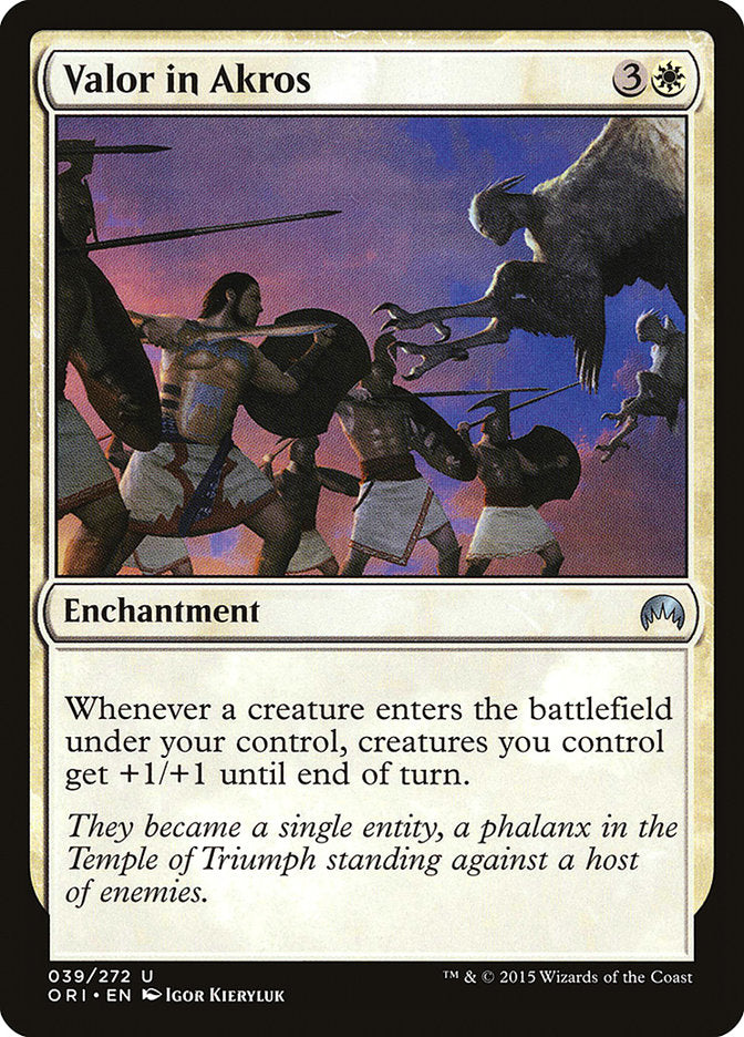 Valor in Akros [Magic Origins] | Game Haven TX