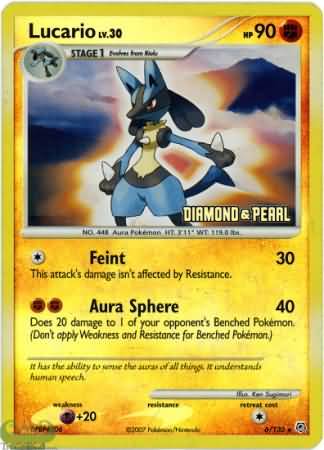 Lucario (6/130) [Burger King Promos: 2008 Collection] | Game Haven TX