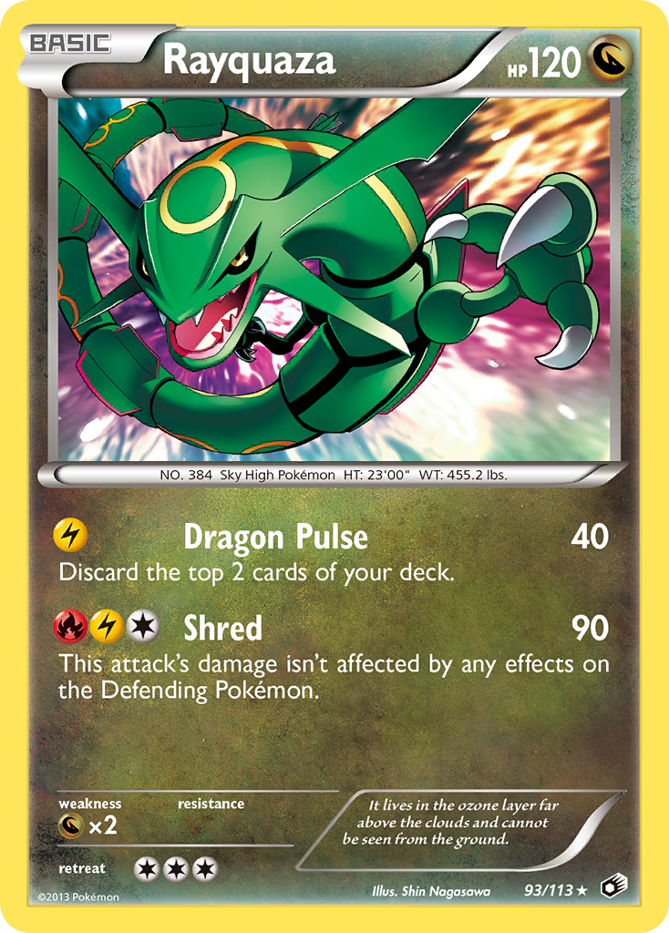 Rayquaza (93/113) [Black & White: Legendary Treasures] | Game Haven TX