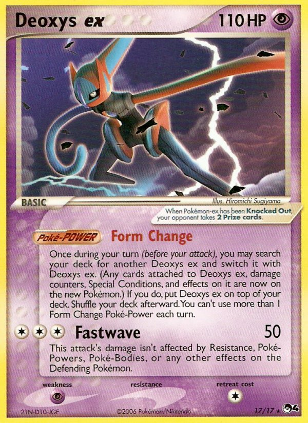 Deoxys ex (17/17) [POP Series 4] | Game Haven TX