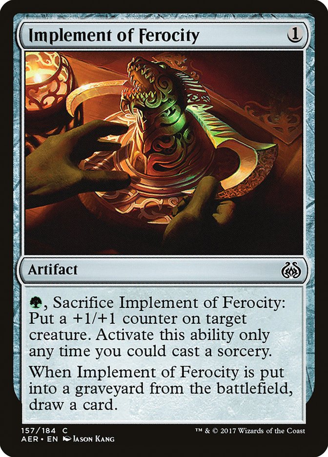 Implement of Ferocity [Aether Revolt] | Game Haven TX