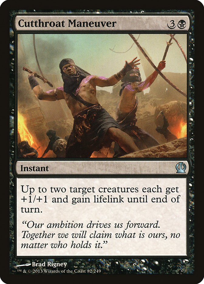Cutthroat Maneuver [Theros] | Game Haven TX