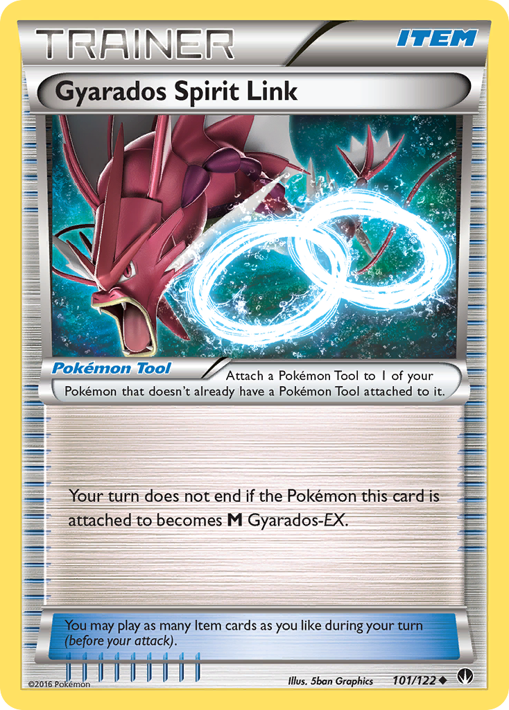Gyarados Spirit Link (101/122) [XY: BREAKpoint] | Game Haven TX