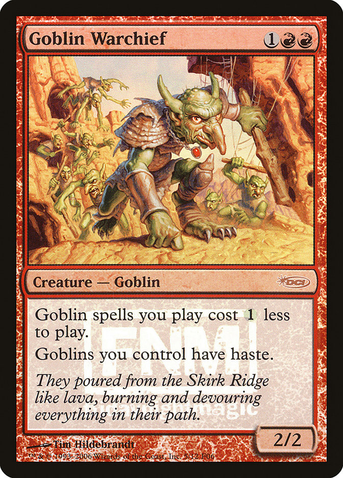 Goblin Warchief [Friday Night Magic 2006] | Game Haven TX
