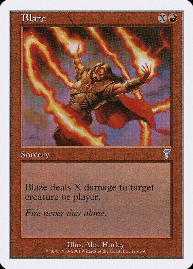 Blaze [Seventh Edition] | Game Haven TX