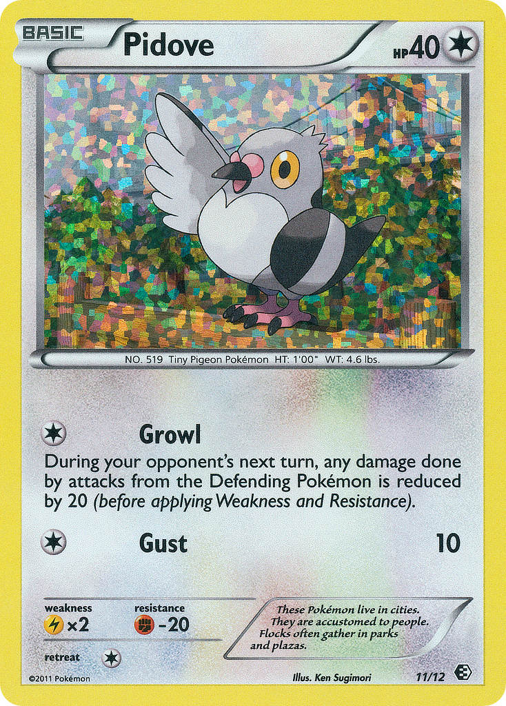 Pidove (11/12) [McDonald's Promos: 2011 Collection] | Game Haven TX