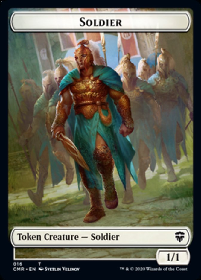 Cat // Soldier Token [Commander Legends Tokens] | Game Haven TX