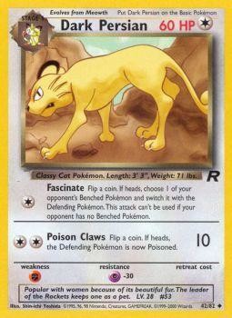 Dark Persian (42/82) [Team Rocket Unlimited] | Game Haven TX