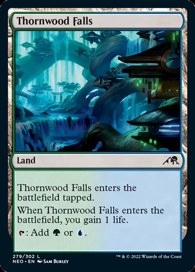 Thornwood Falls [Kamigawa: Neon Dynasty] | Game Haven TX