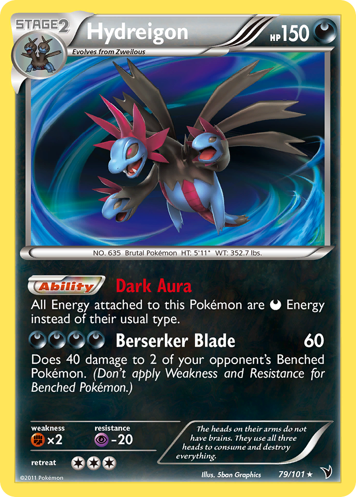 Hydreigon (79/101) [Black & White: Noble Victories] | Game Haven TX