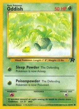 Oddish (63/82) [Team Rocket Unlimited] | Game Haven TX
