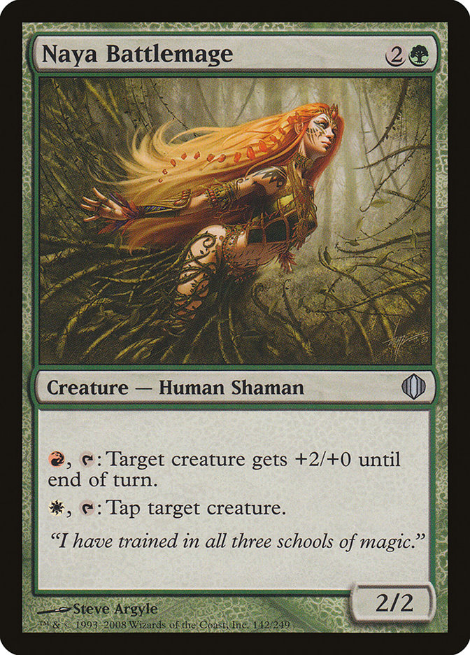 Naya Battlemage [Shards of Alara] | Game Haven TX