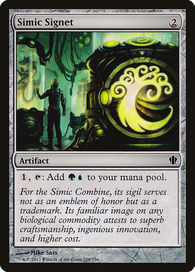 Simic Signet [Commander 2013] | Game Haven TX