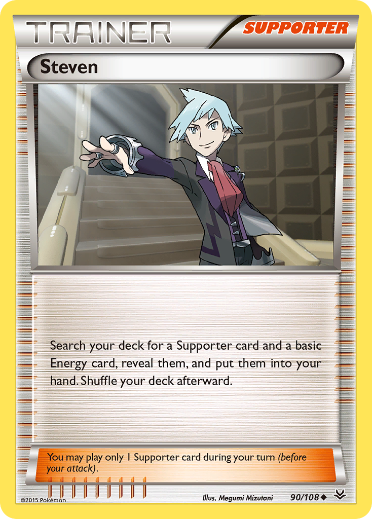 Steven (90/108) [XY: Roaring Skies] | Game Haven TX