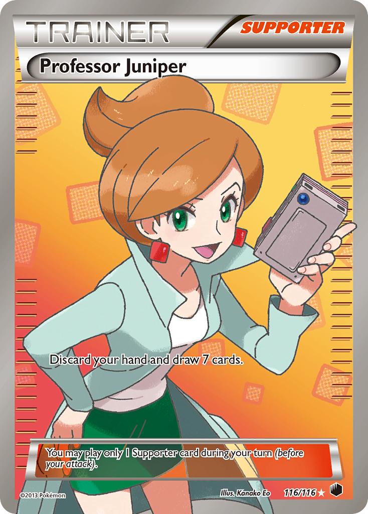 Professor Juniper (116/116) [Black & White: Plasma Freeze] | Game Haven TX