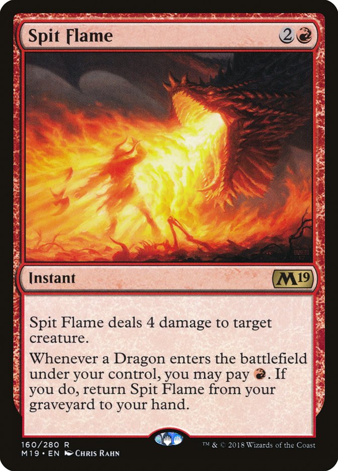 Spit Flame [Core Set 2019] | Game Haven TX