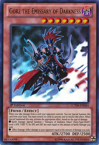 Gorz the Emissary of Darkness [LCYW-EN044] Ultra Rare | Game Haven TX