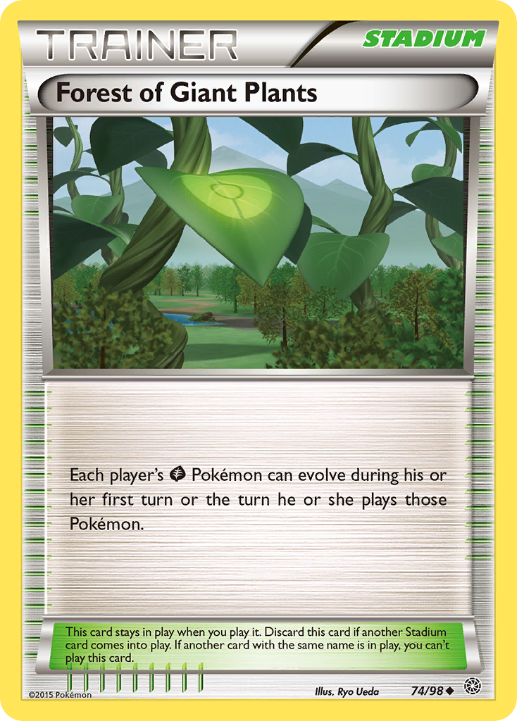 Forest of Giant Plants (74/98) [XY: Ancient Origins] | Game Haven TX