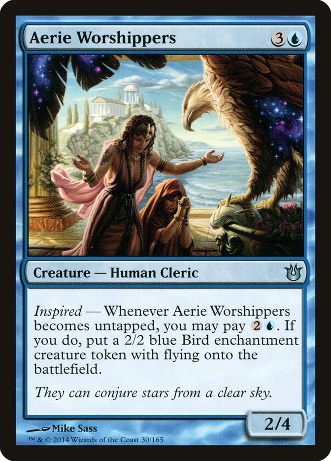 Aerie Worshippers [Born of the Gods] | Game Haven TX