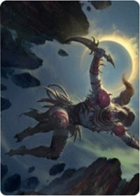 Nighthawk Scavenger Art Card [Zendikar Rising Art Series] | Game Haven TX