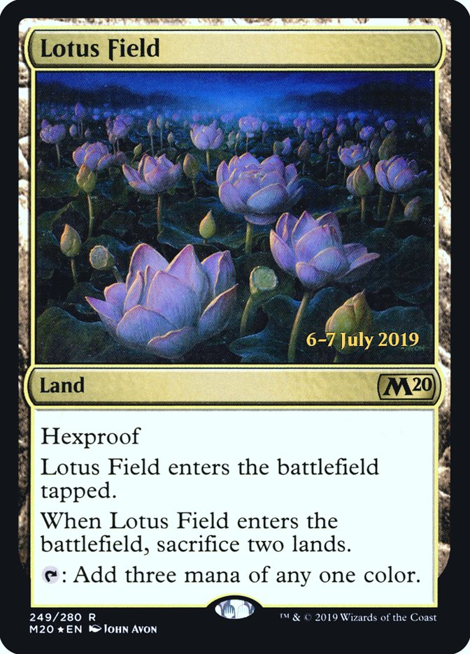 Lotus Field [Core Set 2020 Promos] | Game Haven TX