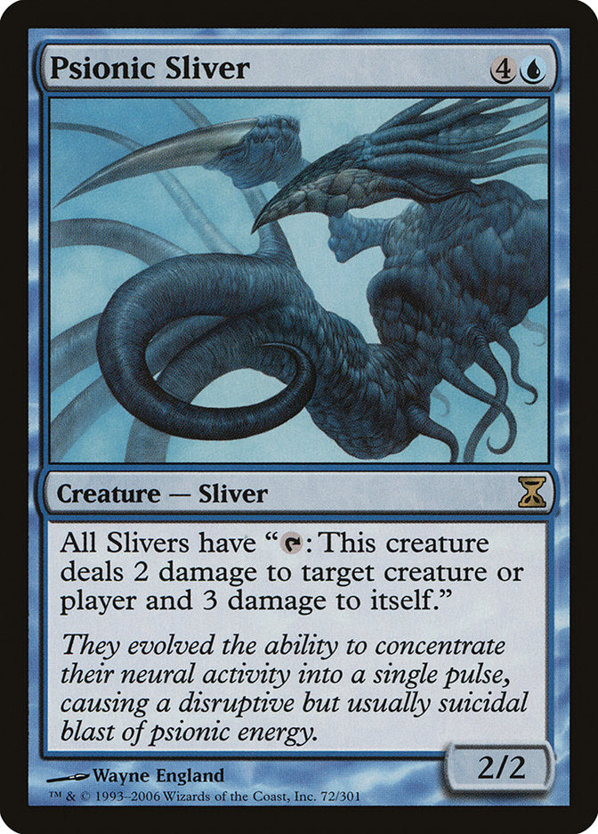 Psionic Sliver [Time Spiral] | Game Haven TX