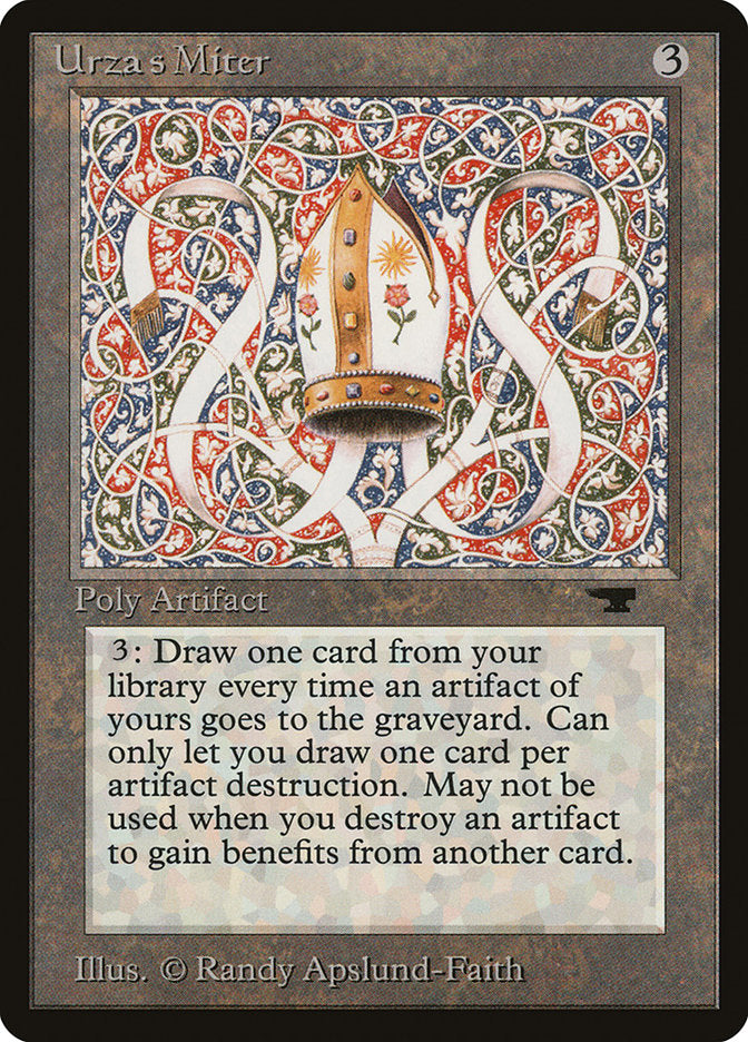Urza's Miter [Antiquities] | Game Haven TX