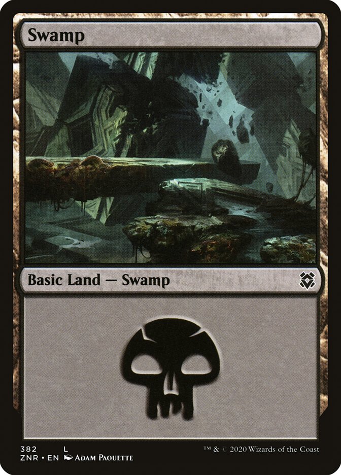 Swamp (382) [Zendikar Rising] | Game Haven TX