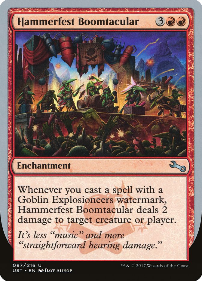 Hammerfest Boomtacular [Unstable] | Game Haven TX